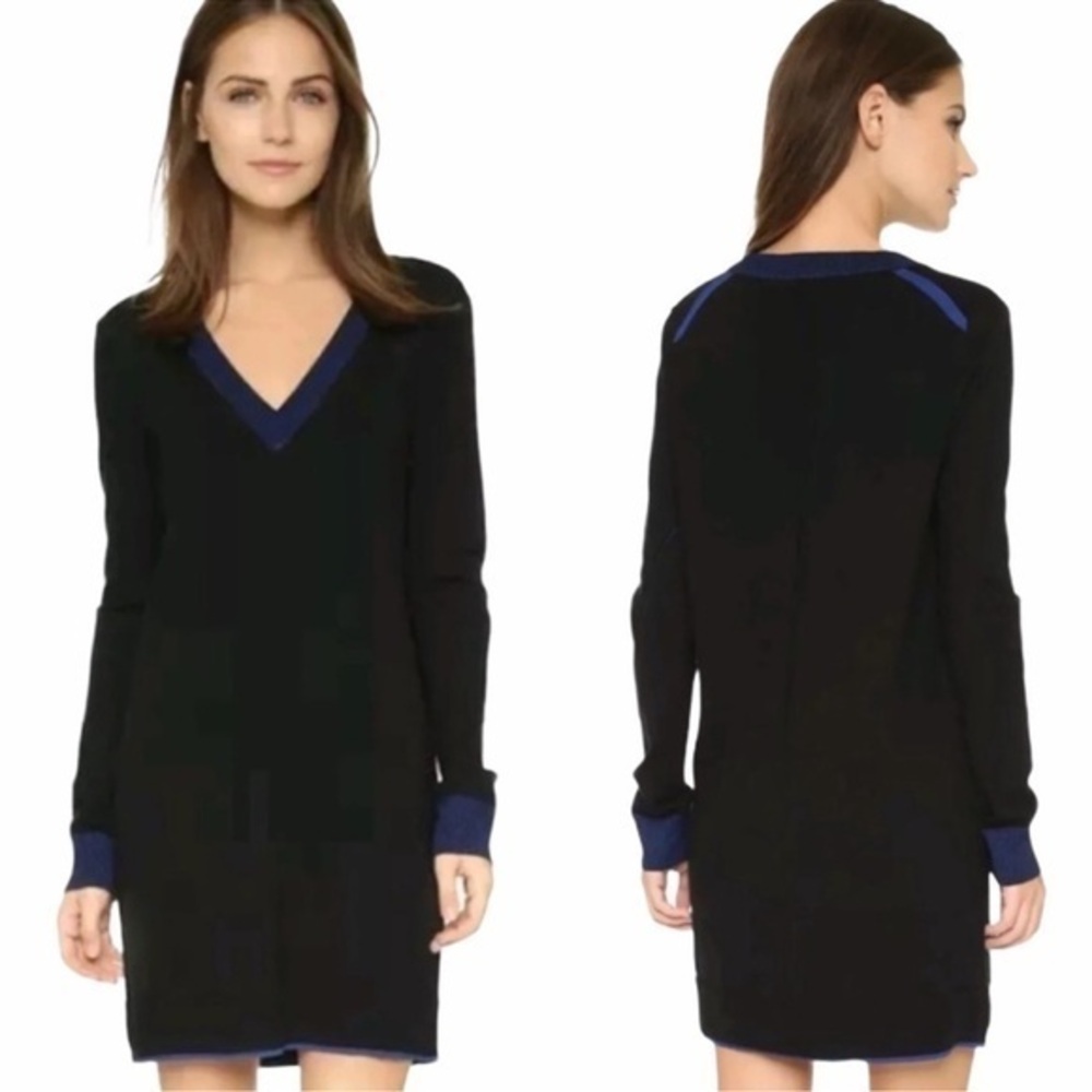 Rag & Bone Kendra Wool Blend cozy Sweater Mini Dress size M fall winter